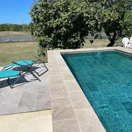 Villa Provencal Stone House In Fully Renovated Uzès
