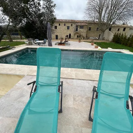 Provencal Stone House In Fully Renovated 别墅 于泽斯